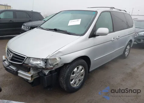 2003 Honda Odyssey Ex-L из США, поврежденный, VIN 5FNRL18943B029434